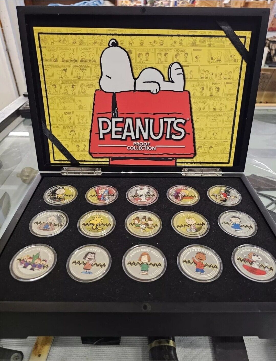 Limited Edition 70th Anniversary PEANUTS Silver-Plated Proof Collection