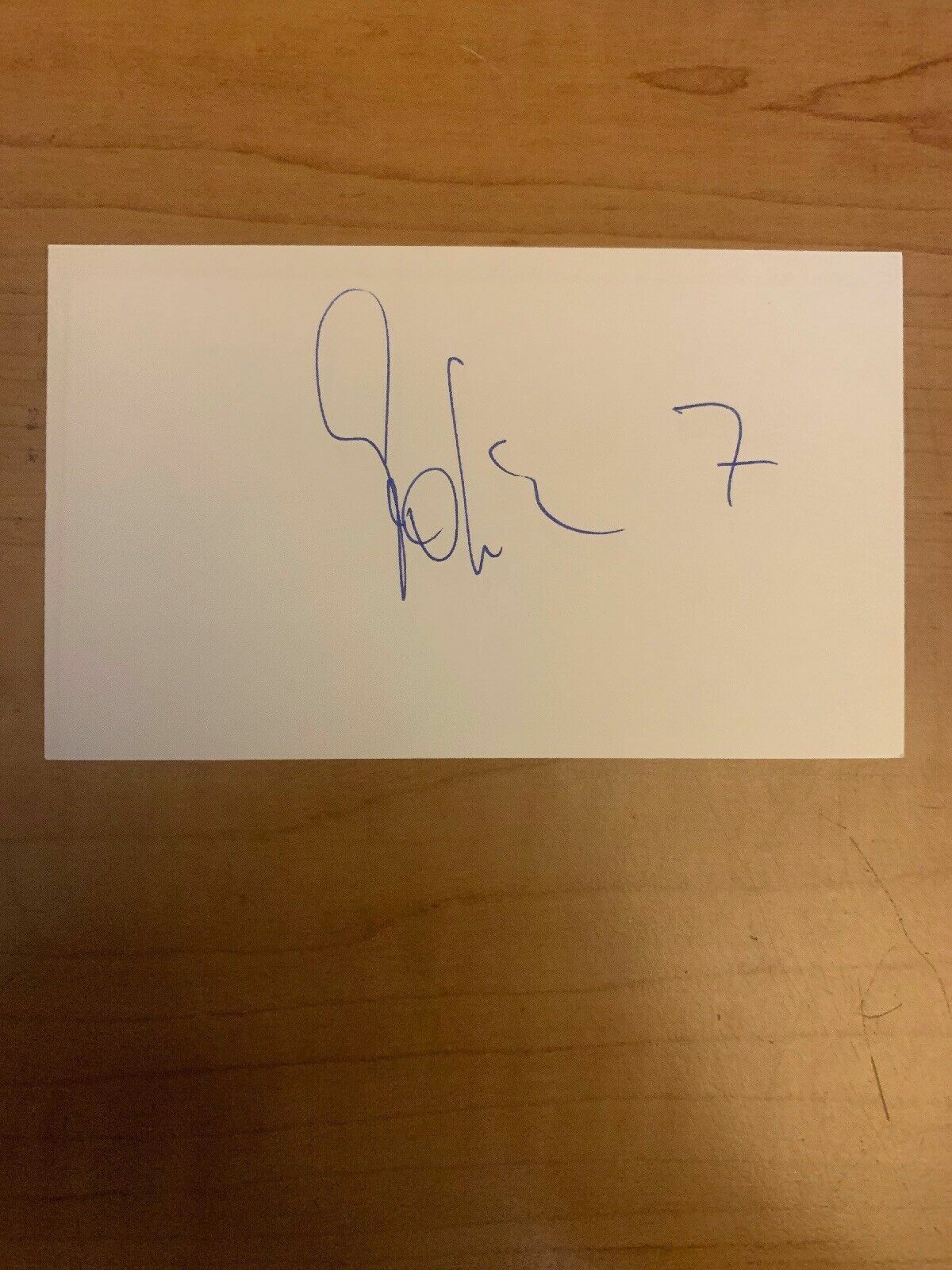 MARTIN GROTH - SOCCER - AUTOGRAPH SIGNED - INDEX CARD - AUTHENTIC- B6736