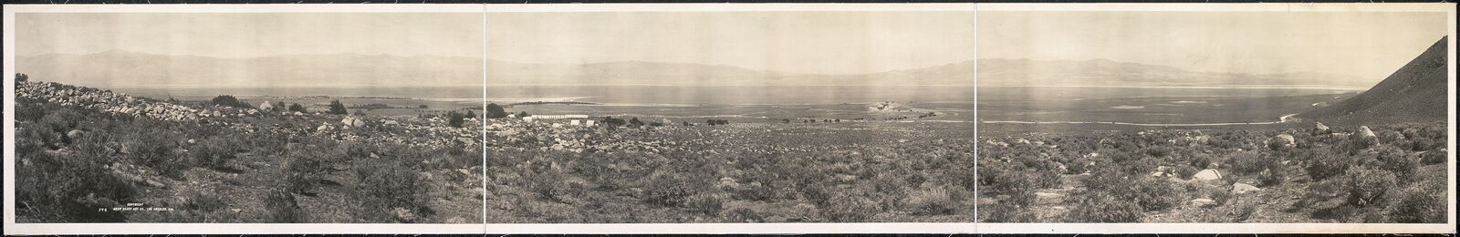 Photo:Owens Lake,Inyo County,California,CA,c1911,Landscape,Valley,Lake
