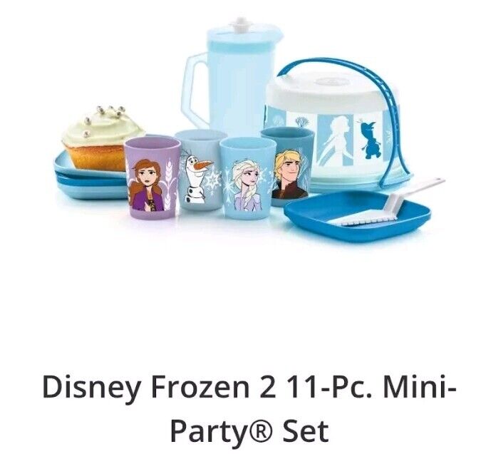 Tupperware Disney Frozen II Mini  Set  11 Piece Set New