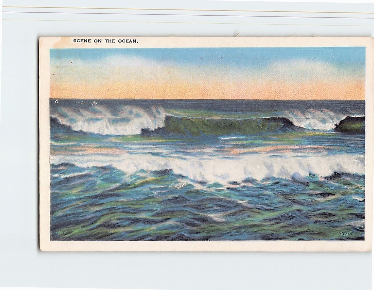 Postcard Scene on the Ocean
