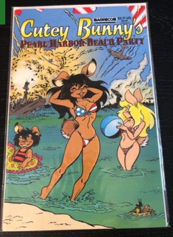 Cutey Bunny's Pearl Harbor Beach Party comic book
