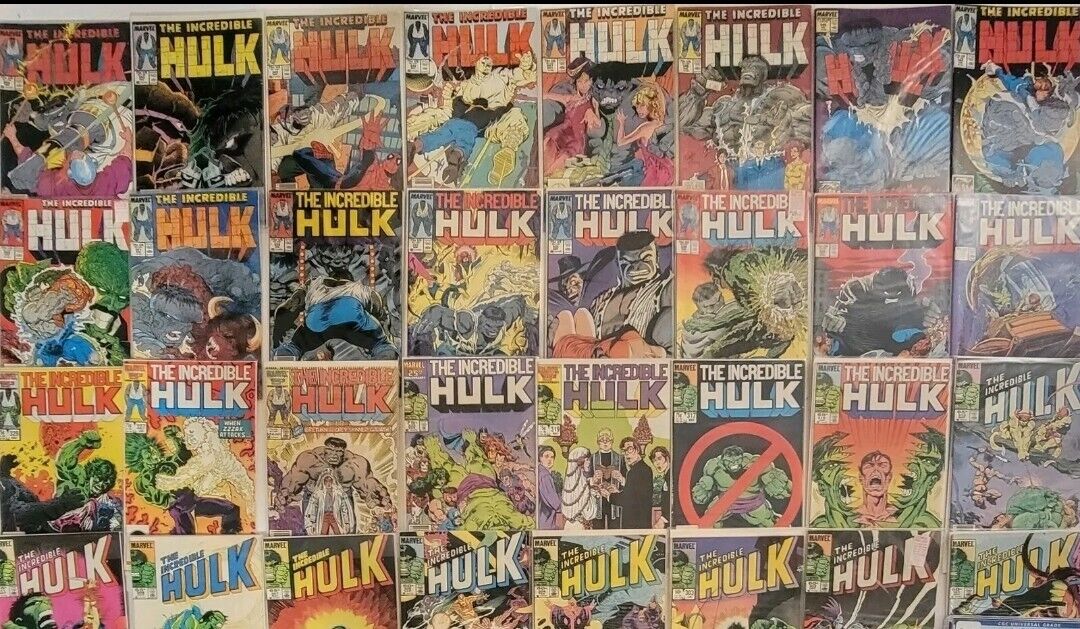 Incredible Hulk Mega Lot (165) #301-471* Many 1st + 1984-1998 Todd McFarlane 