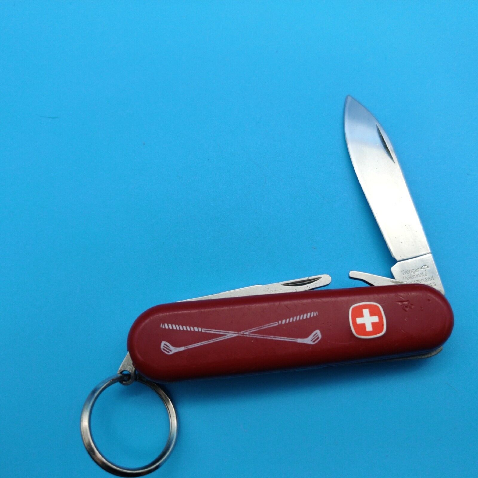 Wenger Golf Pro Swiss Army Knife Red Scales