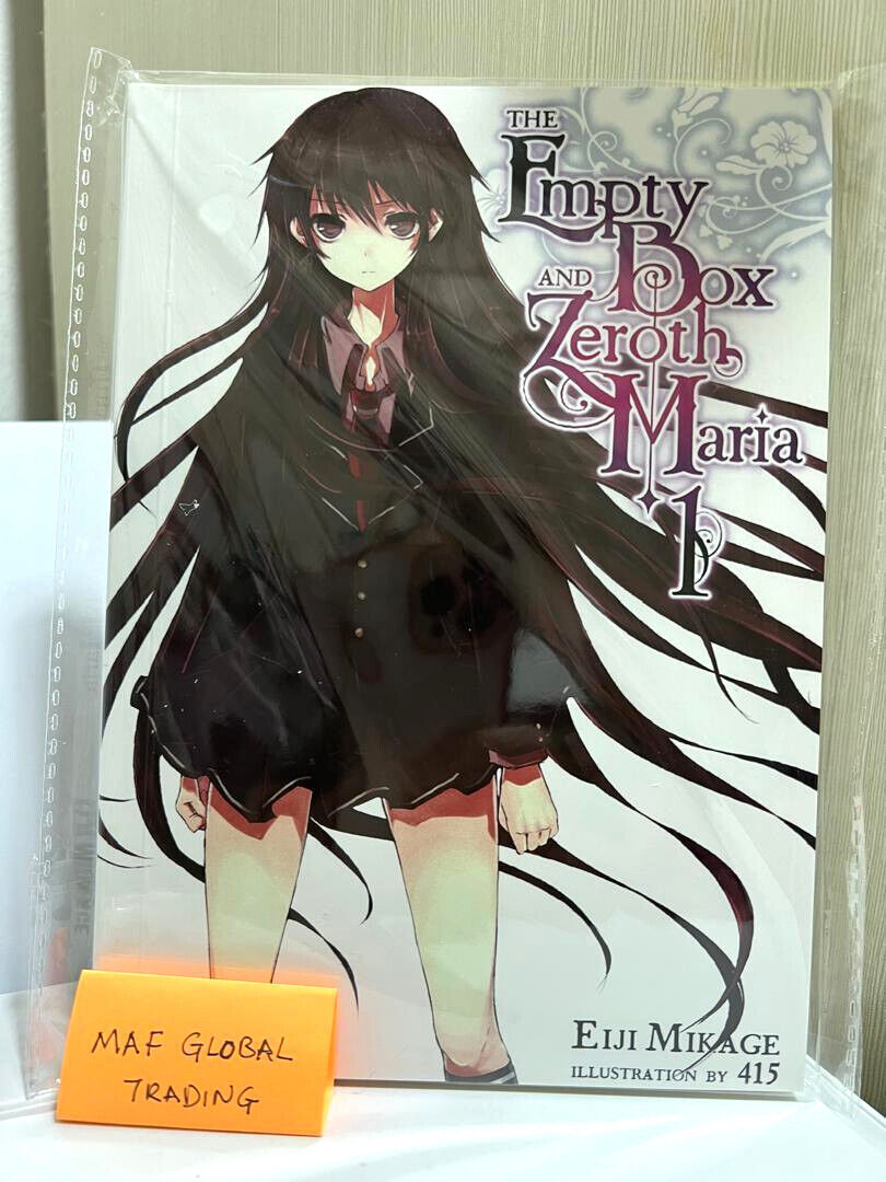 The Empty Box and Zeroth Maria English Version Light Novel Vol 1-7  -FAST SHIP