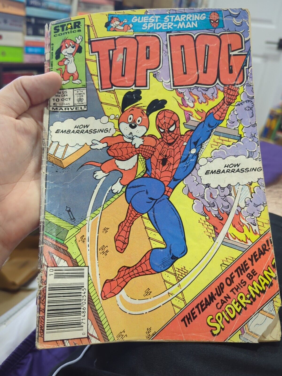 Top Dog #10 - Newstand Spider-Man Appearance - Romita Cover - Super Book