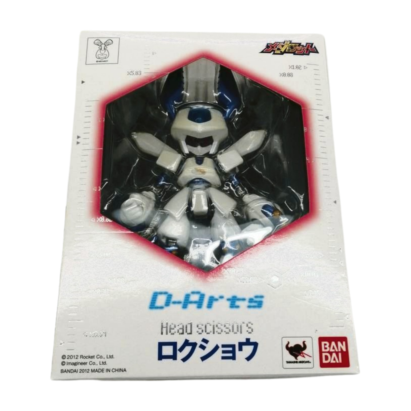 BANDAI D-Arts Medarot Rokusho Action Figure Toy From Japan Used