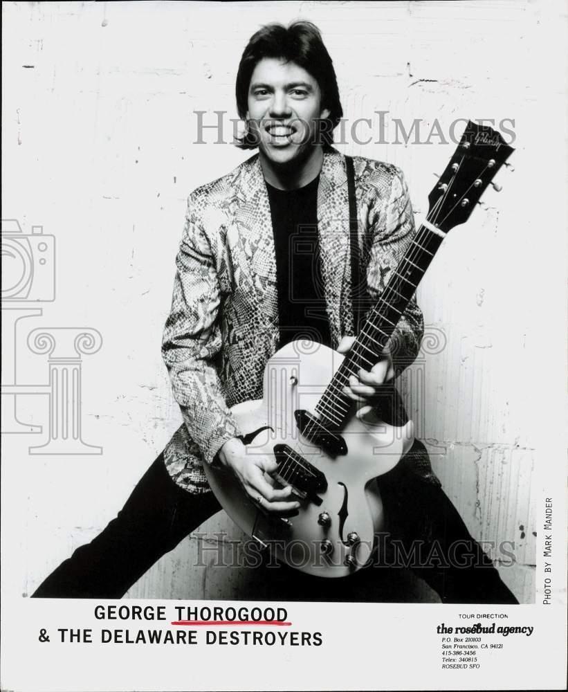 Press Photo George Thorogood & The Delaware Destroyers - srp02555