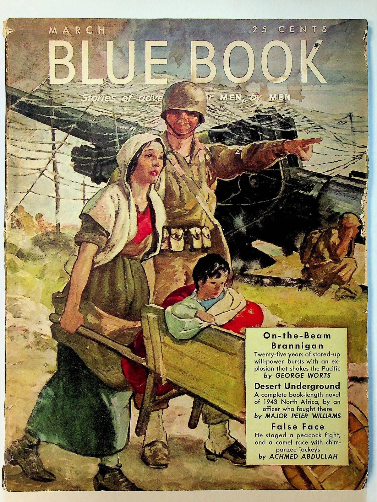 Blue Book Pulp / Magazine Mar 1944 Vol. 78 #5 GD