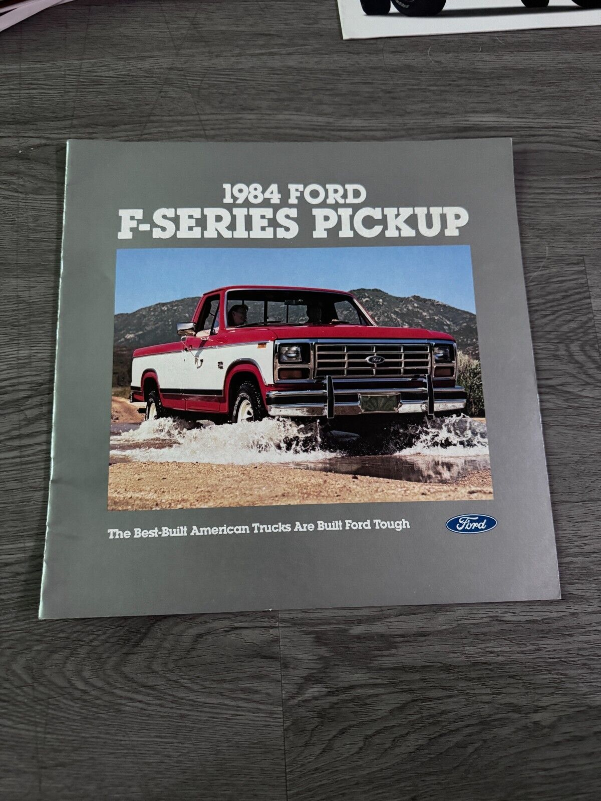1984 Ford F-Series Pickup Automotive Dealer Brochure