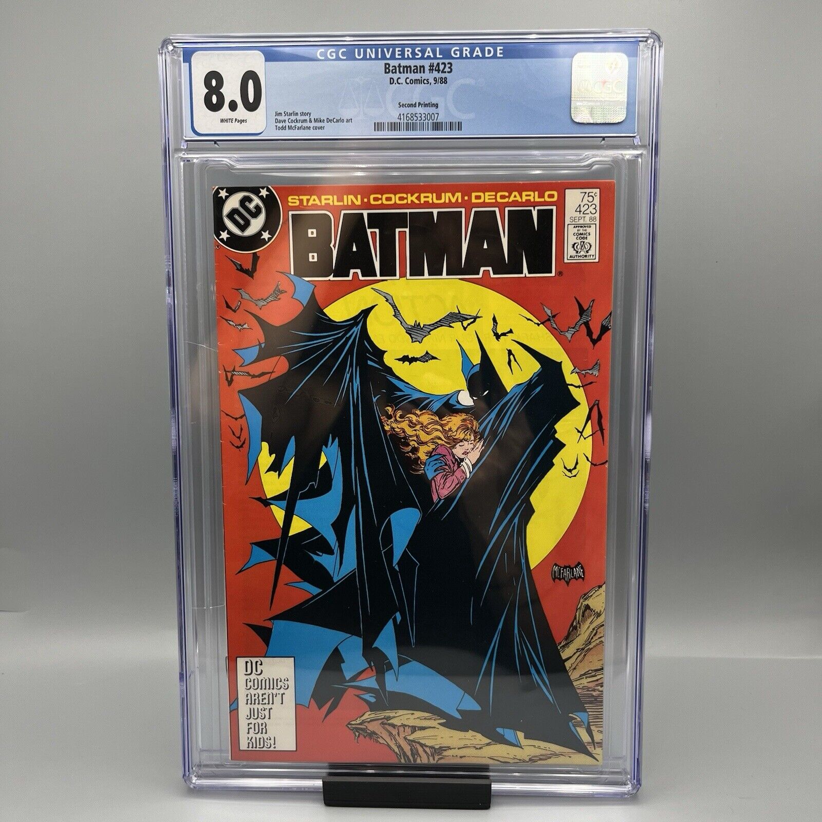Batman 423 Second Printing CGC 8.0 🔥🔥🔥