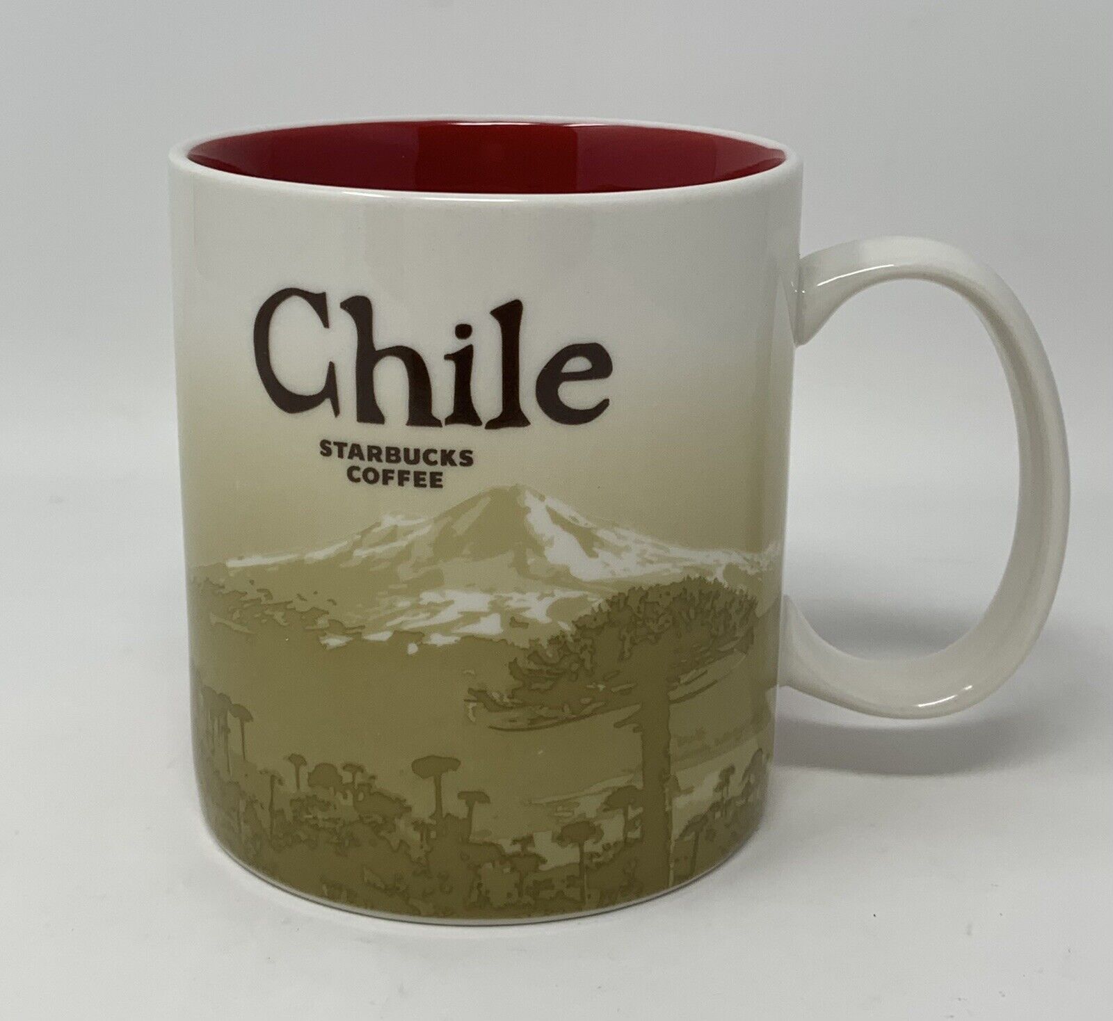 CHILE Starbucks South America Global Icon Series Coffee Mug 16oz Cup