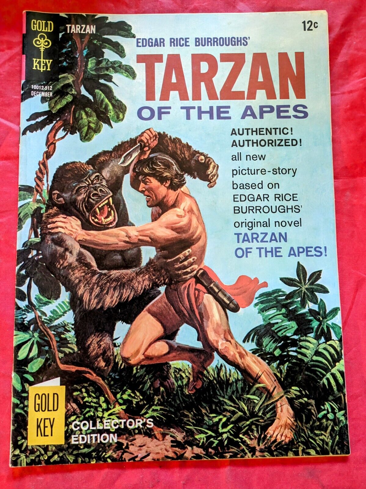 VTG Tarzan Of The Apes #155  Gold Key Comics 1965 FN+ VF- EXCELLENT CONDITION