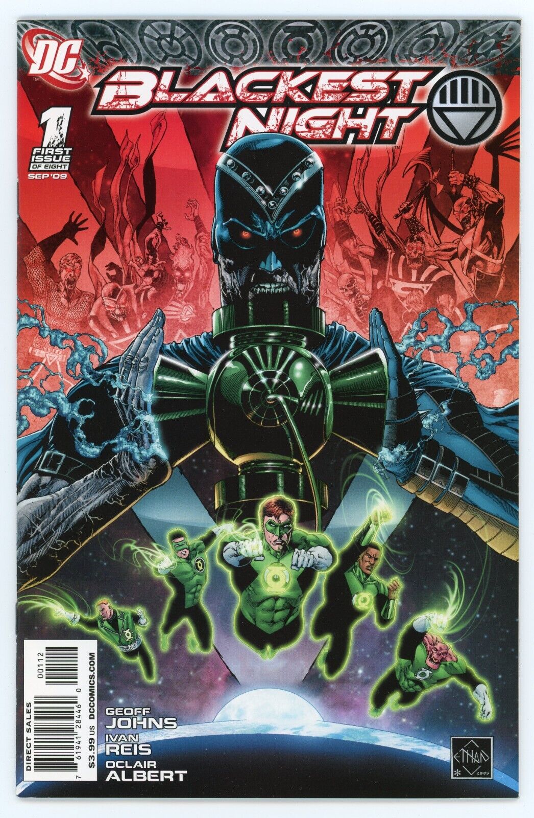 Blackest Night #1 DC Comics 2009