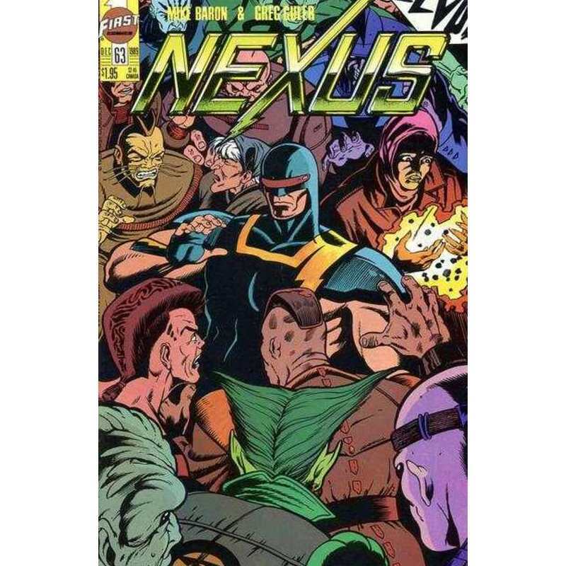 Nexus #63  - 1983 series Capital comics NM+ Full description below [k\
