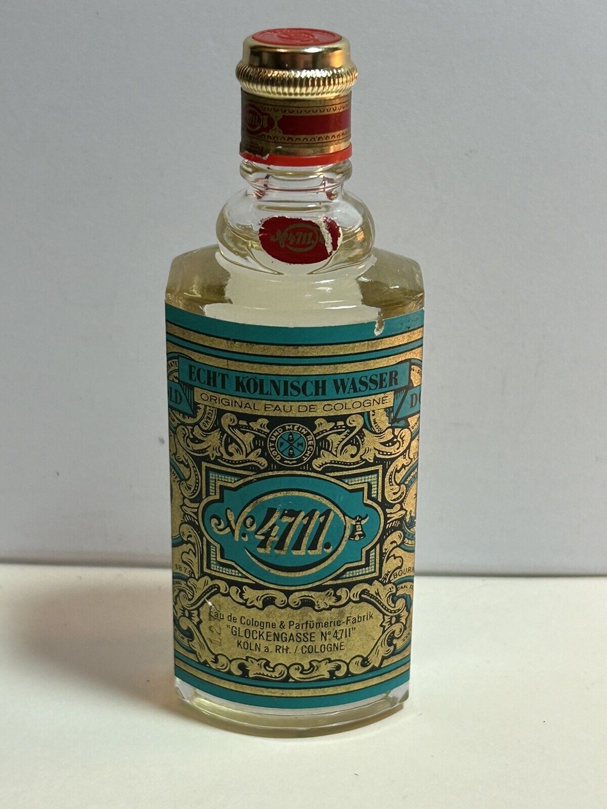 Vintage FULL ECHT KOLNISCH WASSER No 4711 German COLOGNE Unisex 1.8 Oz / 50 ml