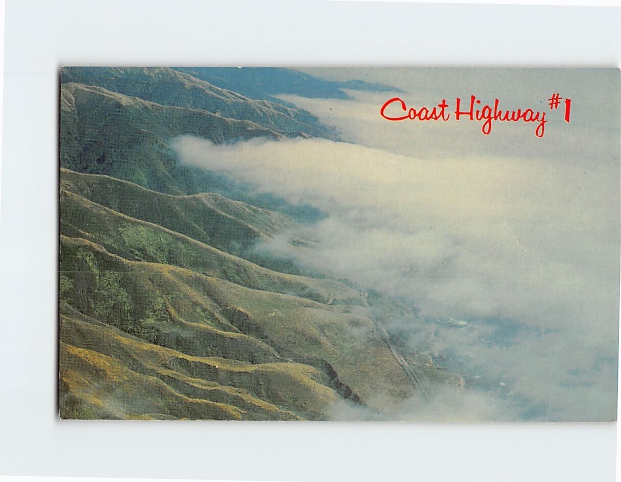 Postcard Aerial View of Coast Highway #1