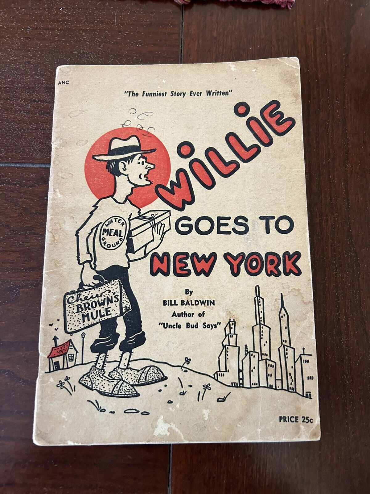 Vintage 1953 Bill Baldwin Willie Goes to New York Comic Booklet Claude Peacock