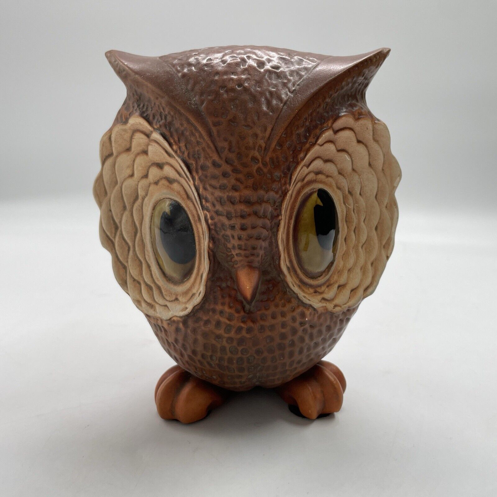 Anthony Freeman McFarlin Pottery Big Eyes Owl 5.5”