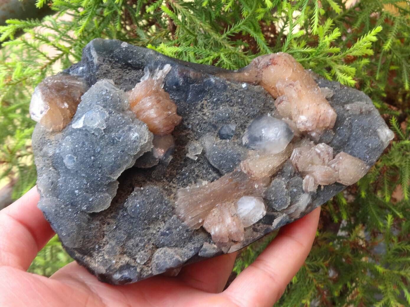  Apophyllite On Stilbite  Chalcedony Rock Minerals Specimen G=60