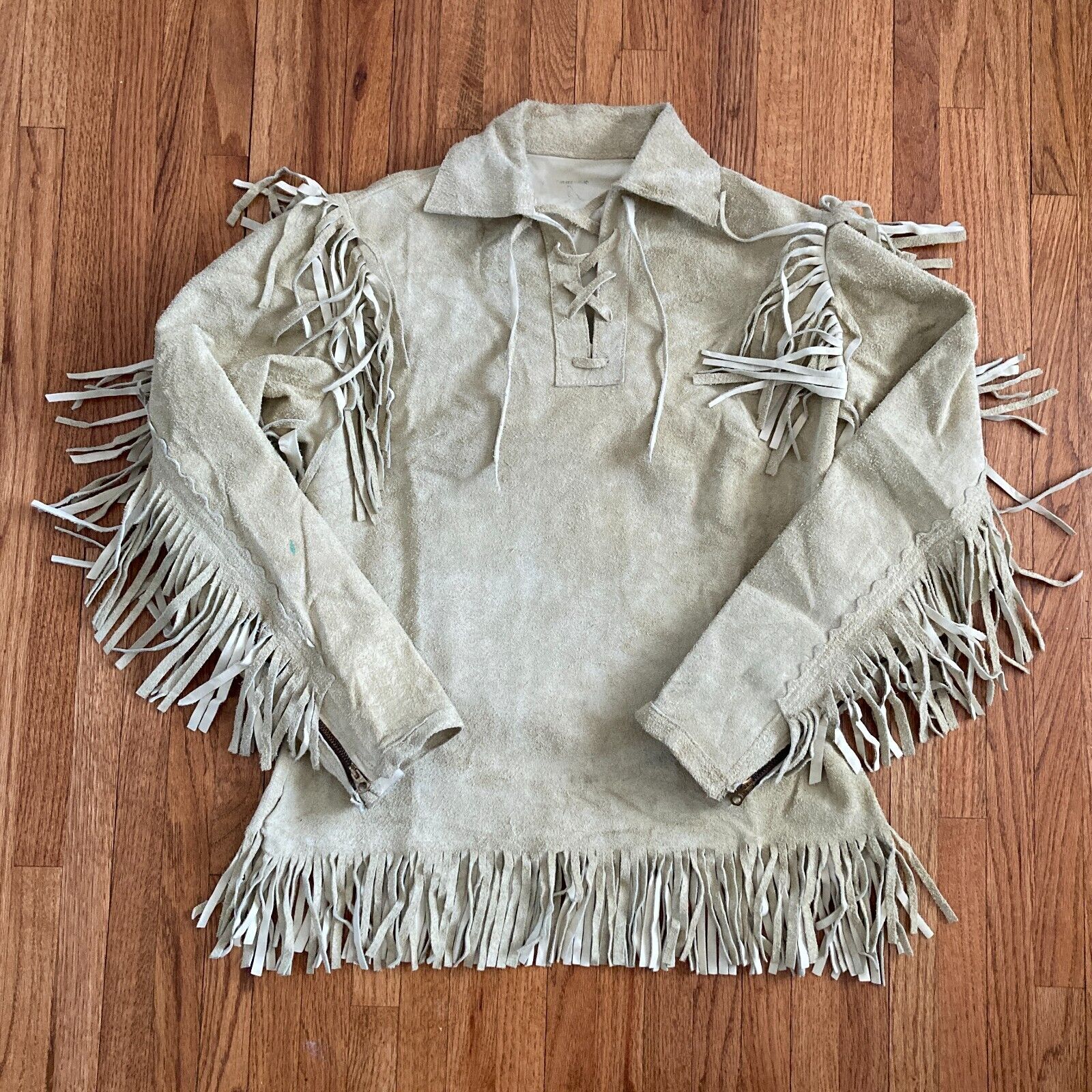 Vintage Win Fairchild Buckskin Shirt 1960s • Native American •Mountain• 1 Owner