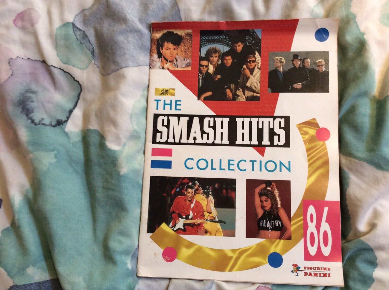 1986 Smash Hits Magazine Sticker Collection Panini 175/180 Of Original Set Rare