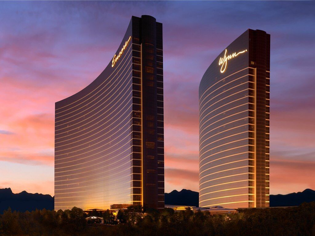 Wynn and Encore Hotel Casino The Strip Las Vegas Nevada 8x10 Photo Picture 