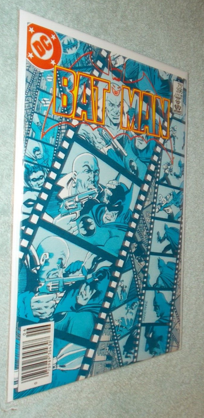 BATMAN # 396 VG- DC COMICS 1986 NEWSSTAND FILM FREAK APPEARANCE