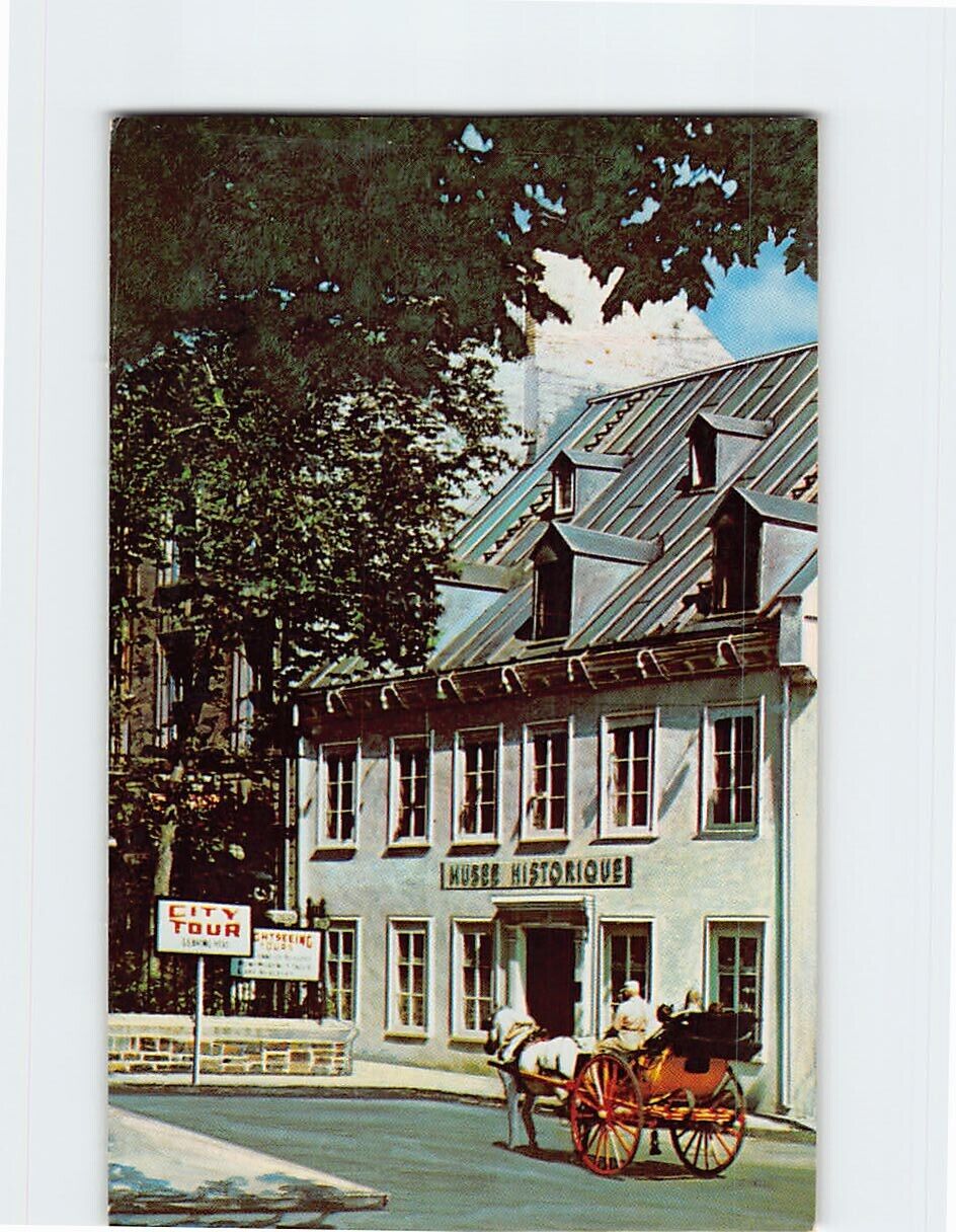 Postcard Musée Historique Inc. Quebec City Canada