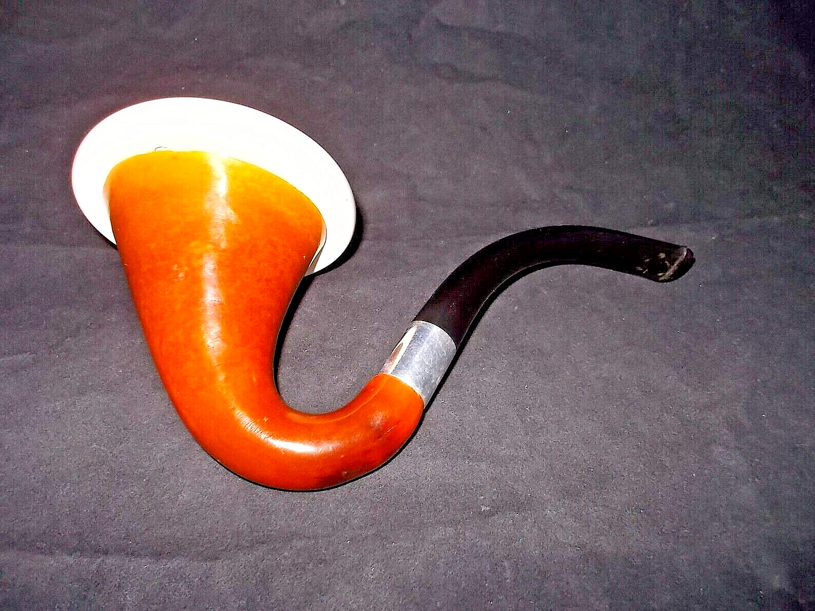 ✔️ Vintage KAYWOODIE CALABASH Gourd Pipe New MEERSCHAUM Bowl from the 1950\'s -2