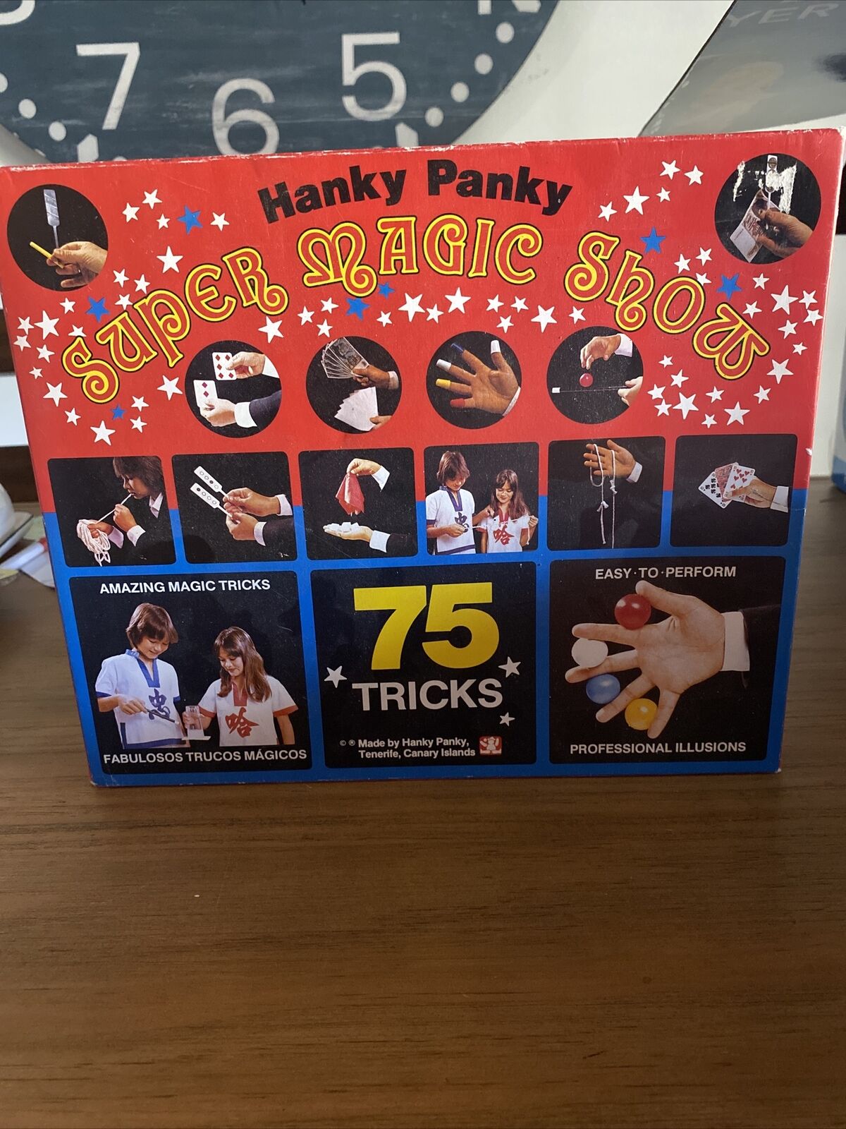 Super Magic Show Magic Box  Hanky Panky 1981