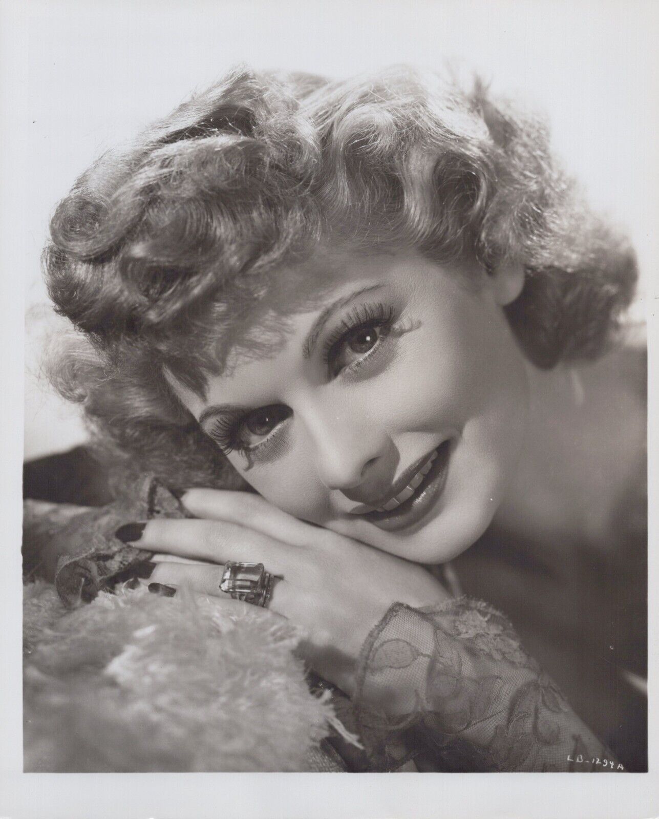 Lucille Ball (1950s) ❤ Original Vintage - Stunning Portrait Beauty Photo K 396