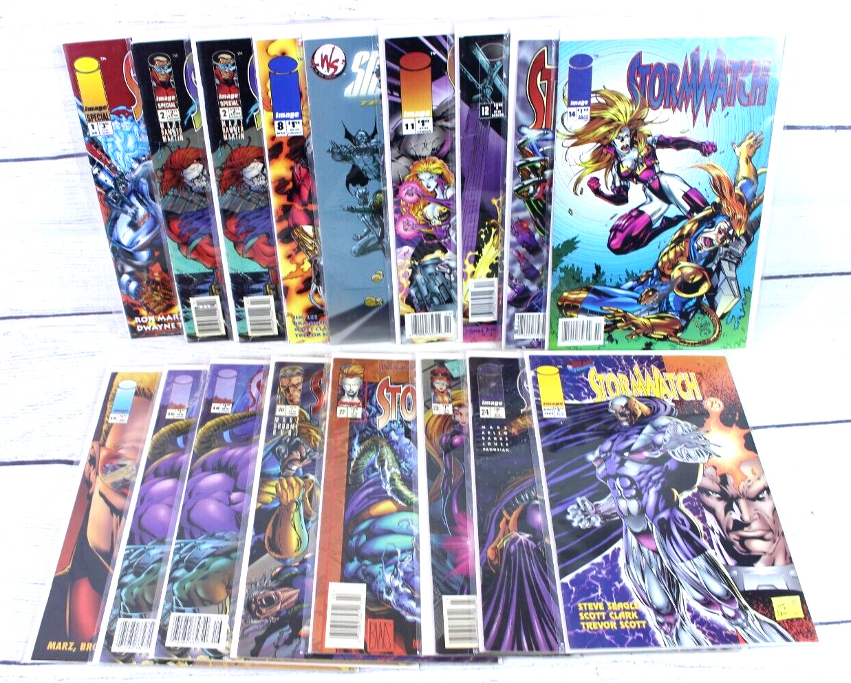 StormWatch Image Comics lot of 17 1993 #1-2(2) SPECIAL #8,10-16(2),20,22-25