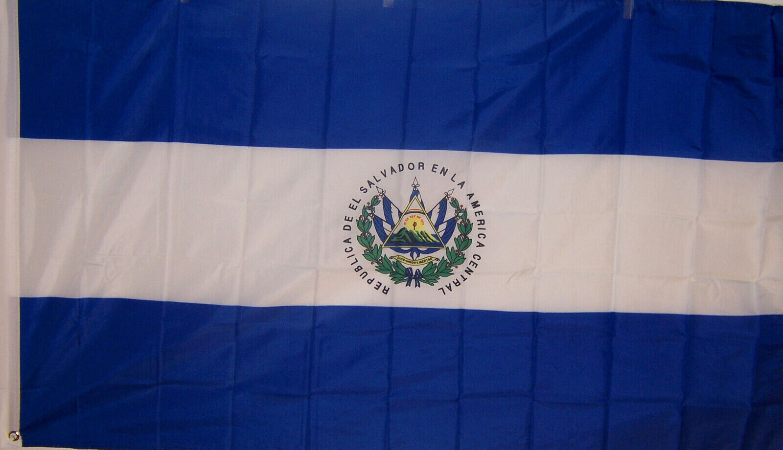 El Salvador Flag 3x5 Bandera De El Salvador Banner Of El Salvador