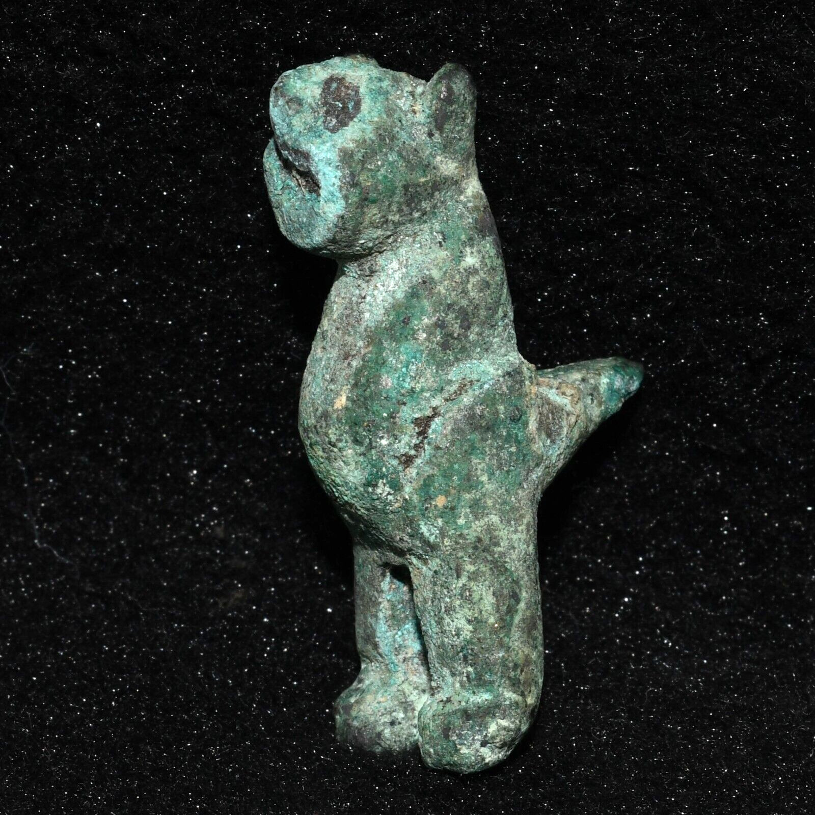 Genuine Ancient Early Roman Bronze Animal Figurine Fragment Circa 1st Century AD