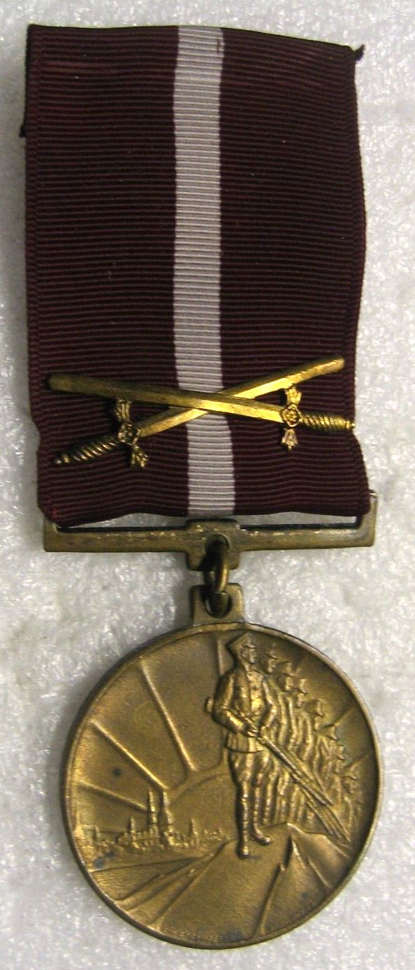 Latvia Latvian Medal 1918-1928,pre ww2