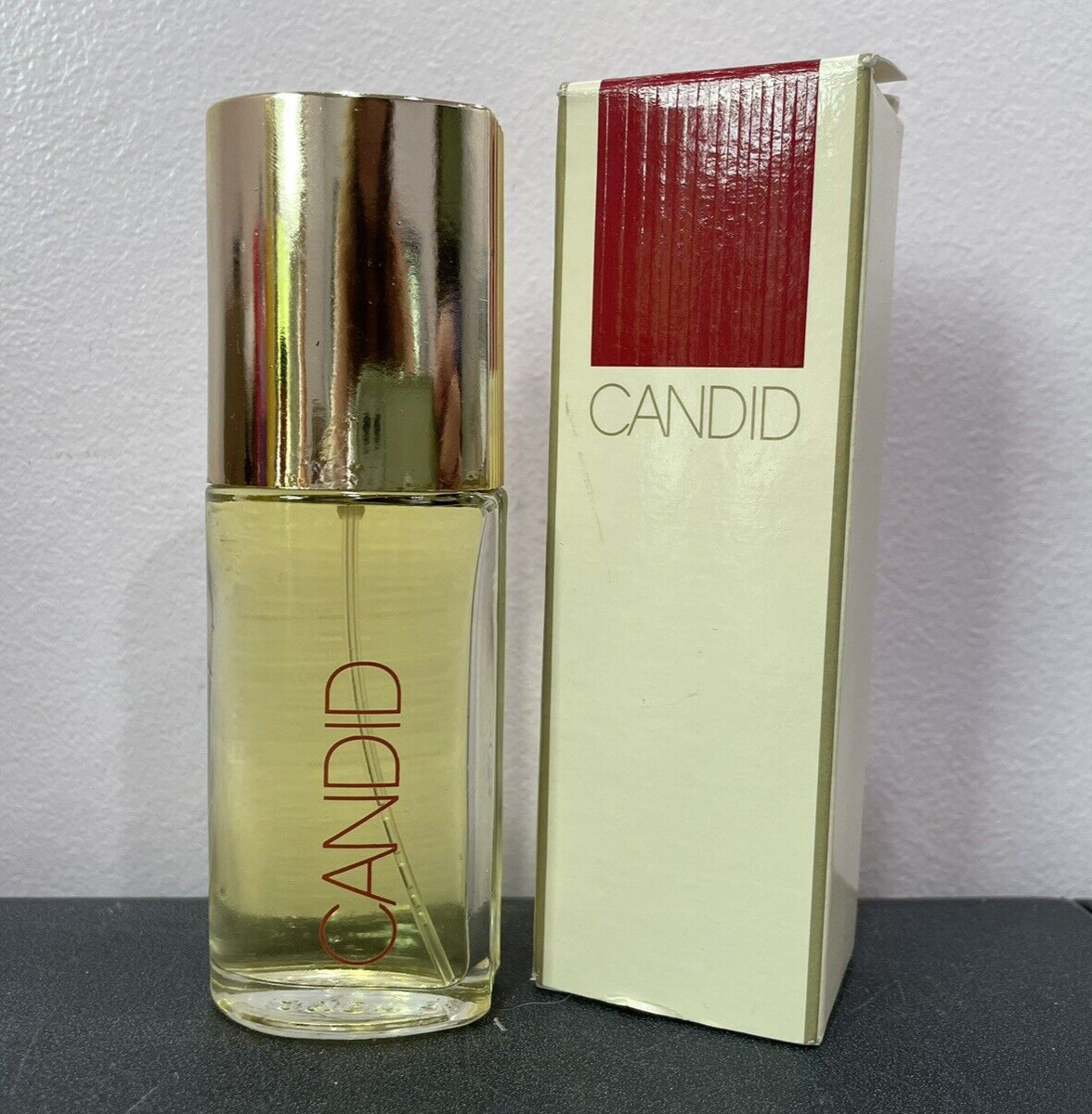 Candid COLOGNE SPRAY Avon 1.8 oz 1995 Perfume VINTAGE With Box