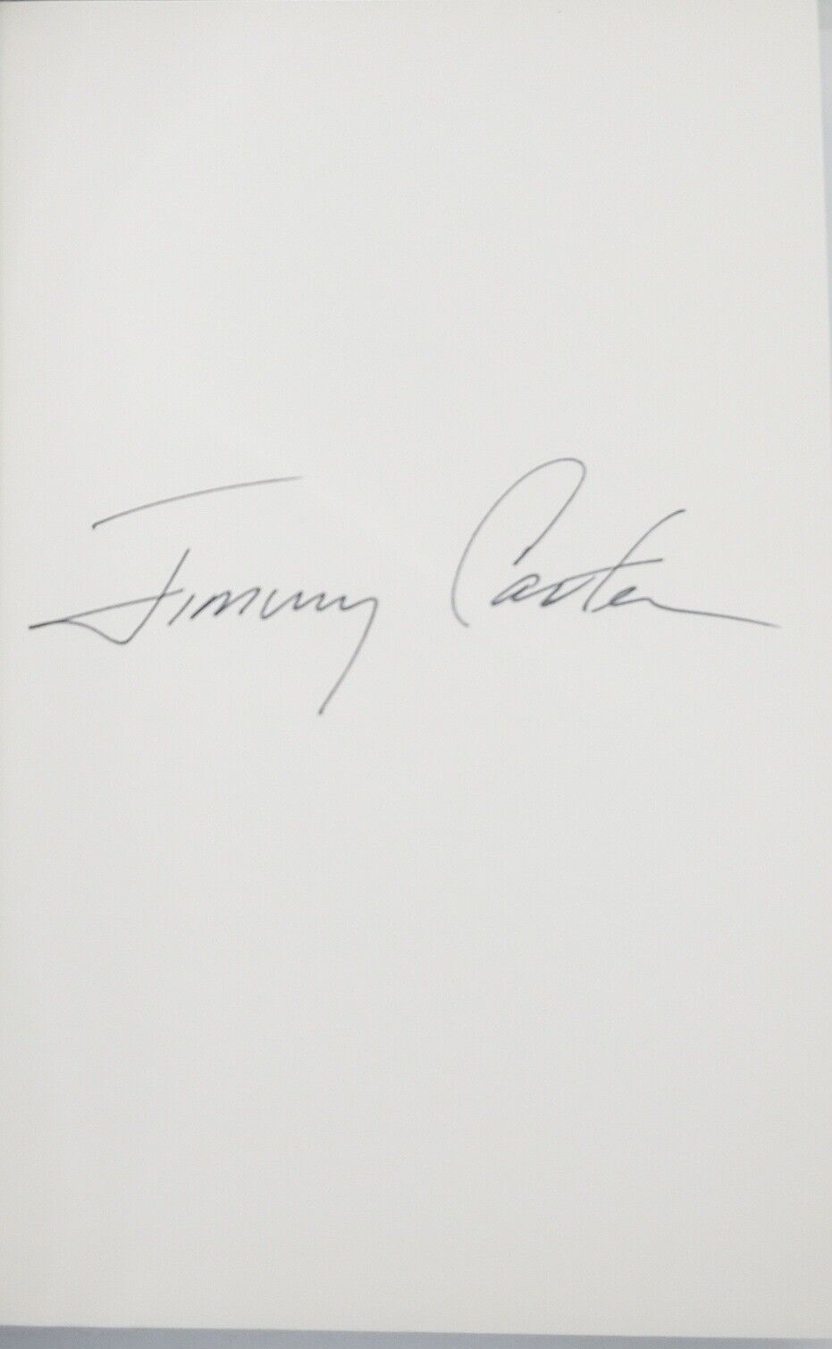 Jimmy Carter Signed White House Diary Book Full Signature Autograph First Ed.