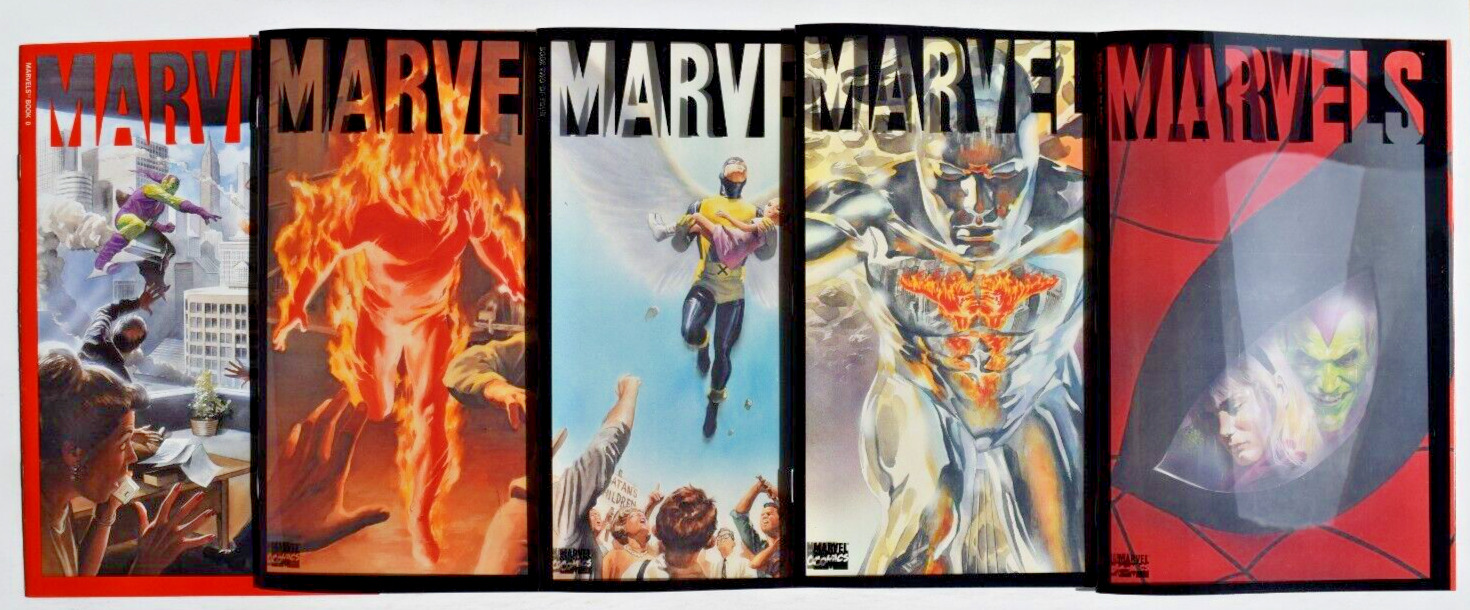 MARVELS (1994) 5 ISSUE COMPLETE SET #0-4 MARVEL COMICS