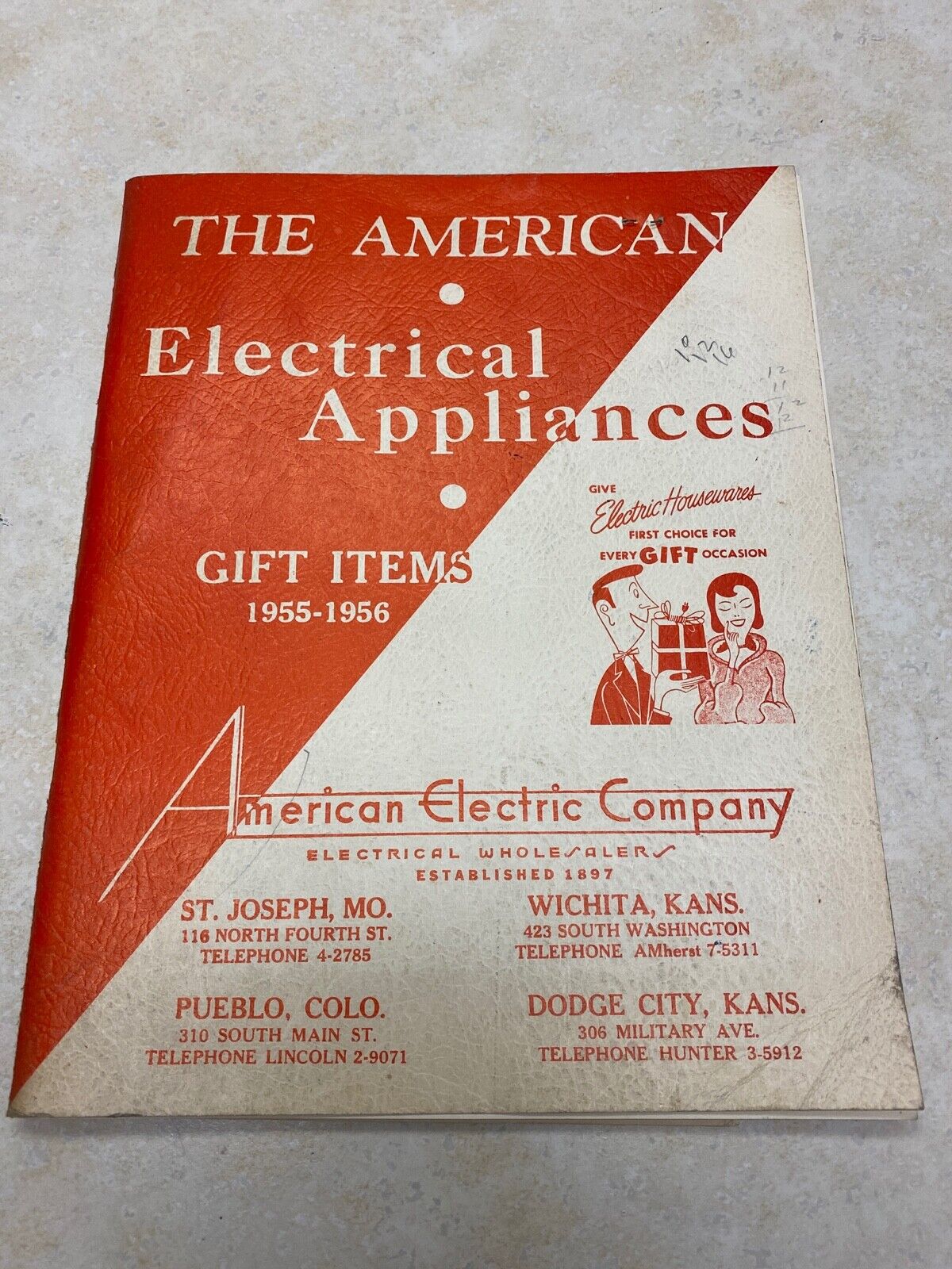 1955-56 American Electric Company Electrical Appliances Gift Catalog