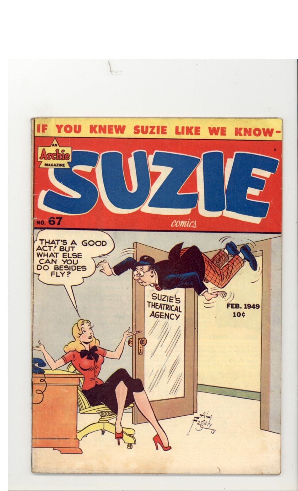 Suzie Comics #67 VG+ Archie Publications 1949