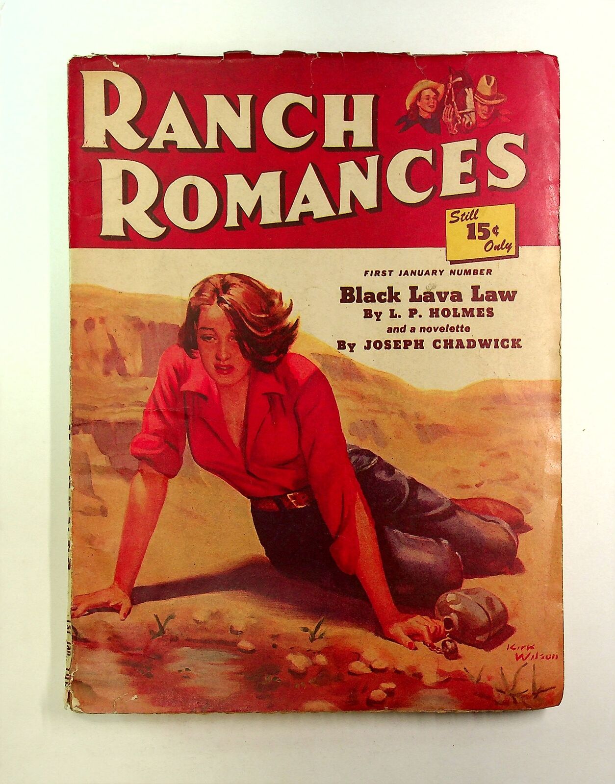 Ranch Romances Pulp Jan 1950 Vol. 156 #2 GD Low Grade