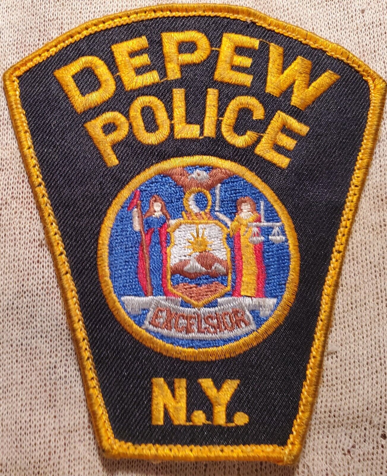 NY Village of Depew New York Police Shoulder Patch