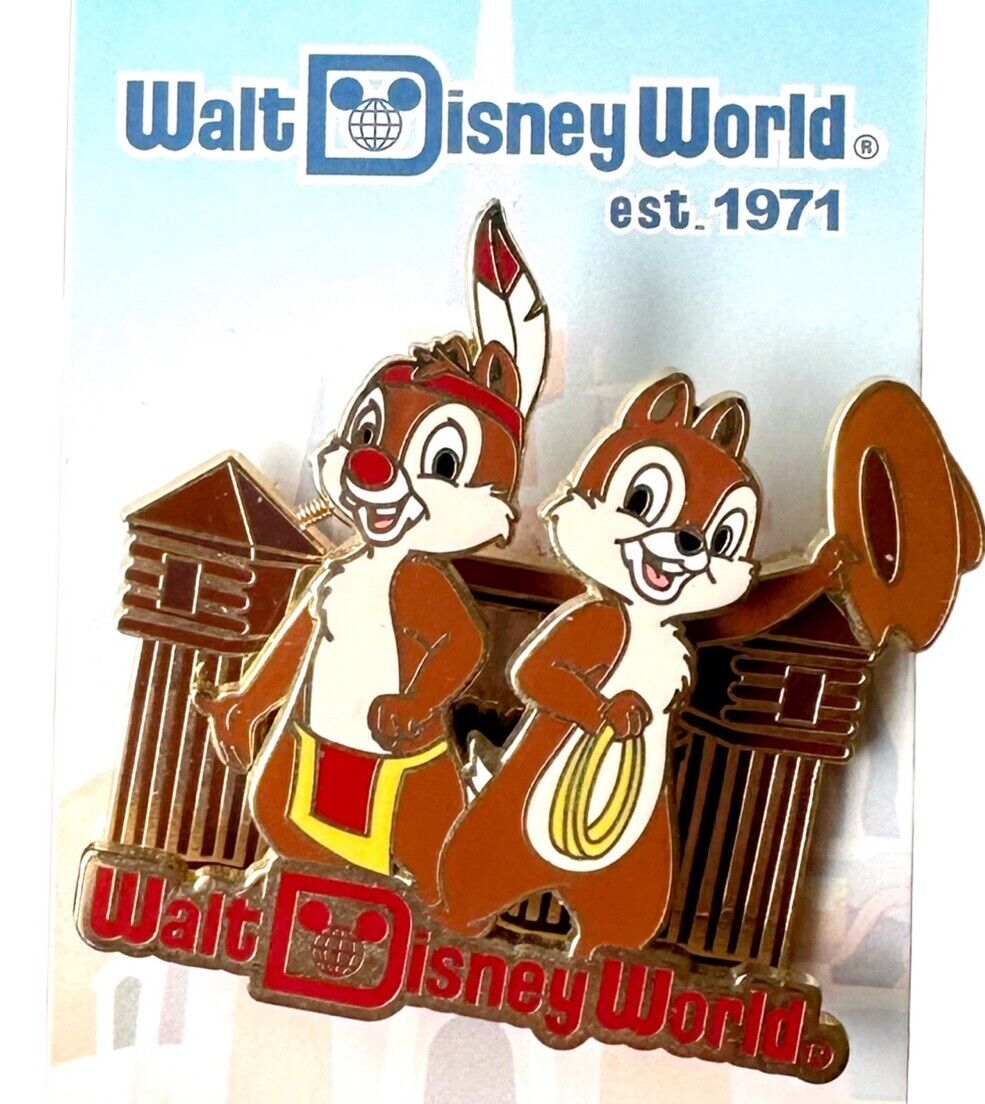 2006 Disney WDW Retro Resort Collection Pin Chip Dale Frontierland