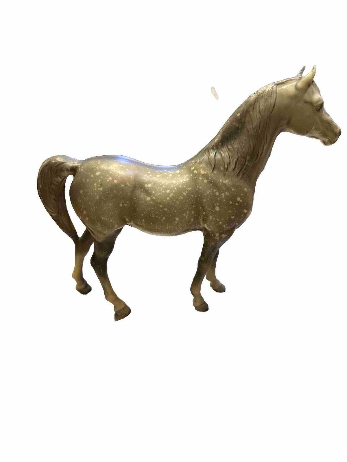 breyer horse dapple gray arabian 12x9 70’s-80’s Nice Color Gray