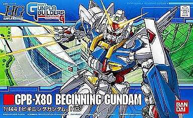 1/144 HG GPB-X80 Beginning Gundam Model Warrior Gunpla Builders Beginning G