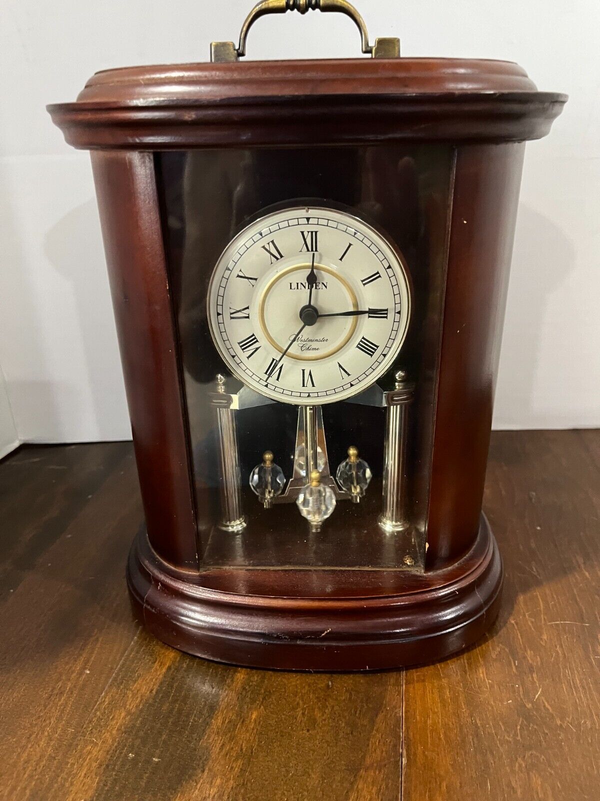 Wooden Linden Clock with Chime