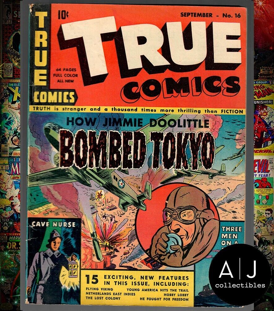 True Comics #16 VG/FN 5.0 1942