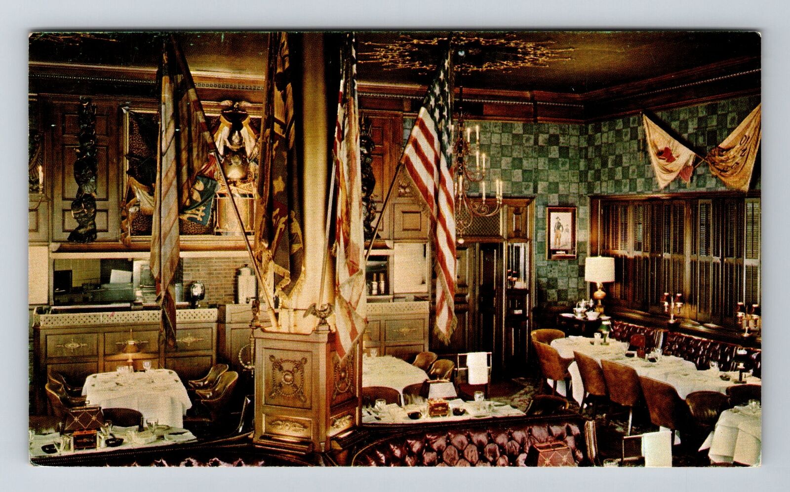 Denver CO-Colorado, Palace Arms, Brown Palace Hotel, Vintage Postcard