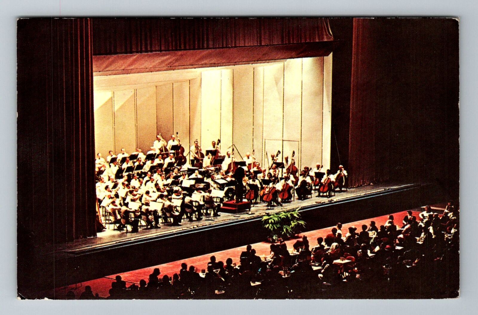Pittsburgh PA-Pennsylvania Symphony Orchestra Concert Vintage Souvenir Postcard